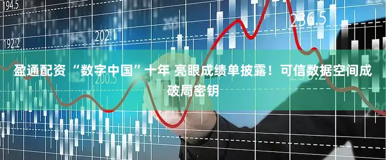 盈通配资 “数字中国”十年 亮眼成绩单披露！可信数据空间成破局密钥