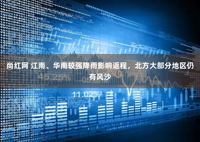 尚红网 江南、华南较强降雨影响返程，北方大部分地区仍有风沙